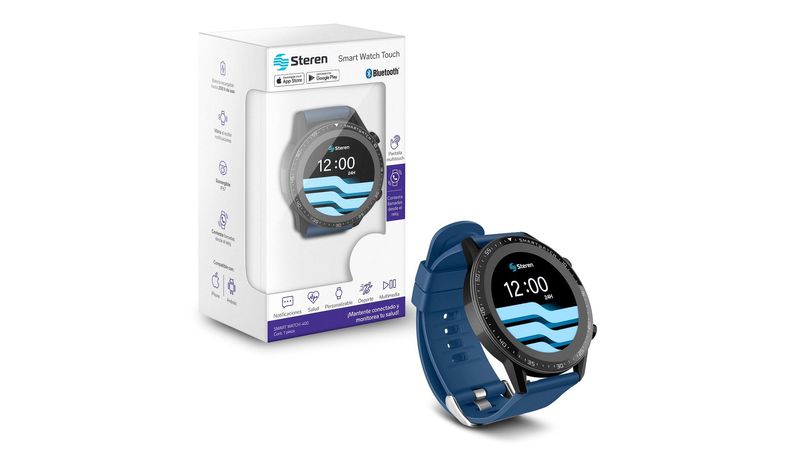 Smart Watch Bluetooth multitouch con altavoz y micrófon