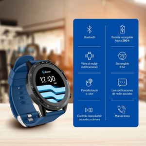 Smart Watch Bluetooth multitouch con altavoz y micrófono