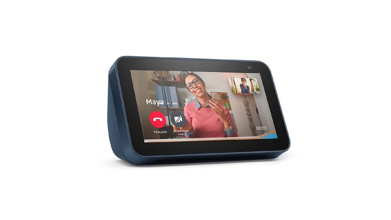 Televisor inteligente con Alexa y cámara de 2 MPx (2da Gen), azul - Steren  Colombia