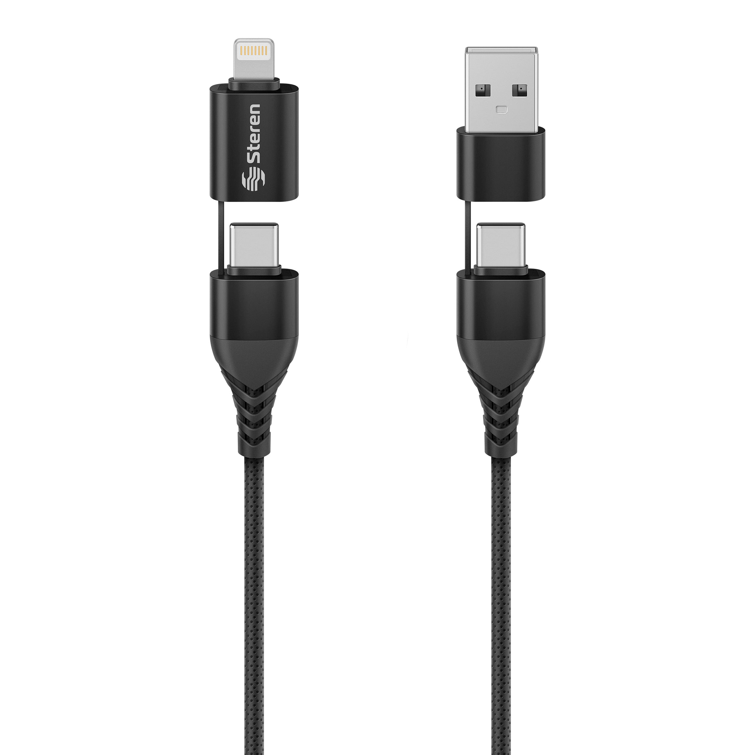 Avizar - Câble rotatif USB vers Lightning de 1,2M - Câble Lightning - Rue  du Commerce
