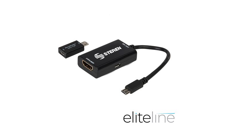 Adaptador de video MHL a HDMI para Android Steren Tiend