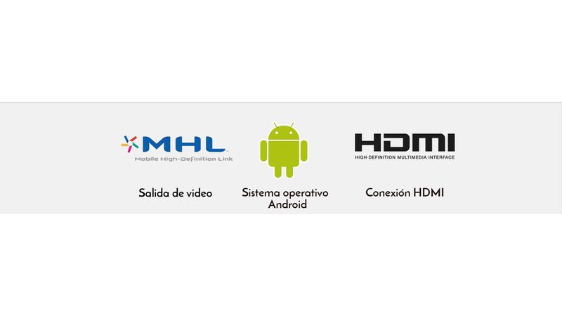 Adaptador de video MHL a HDMI para Android Steren Tiend