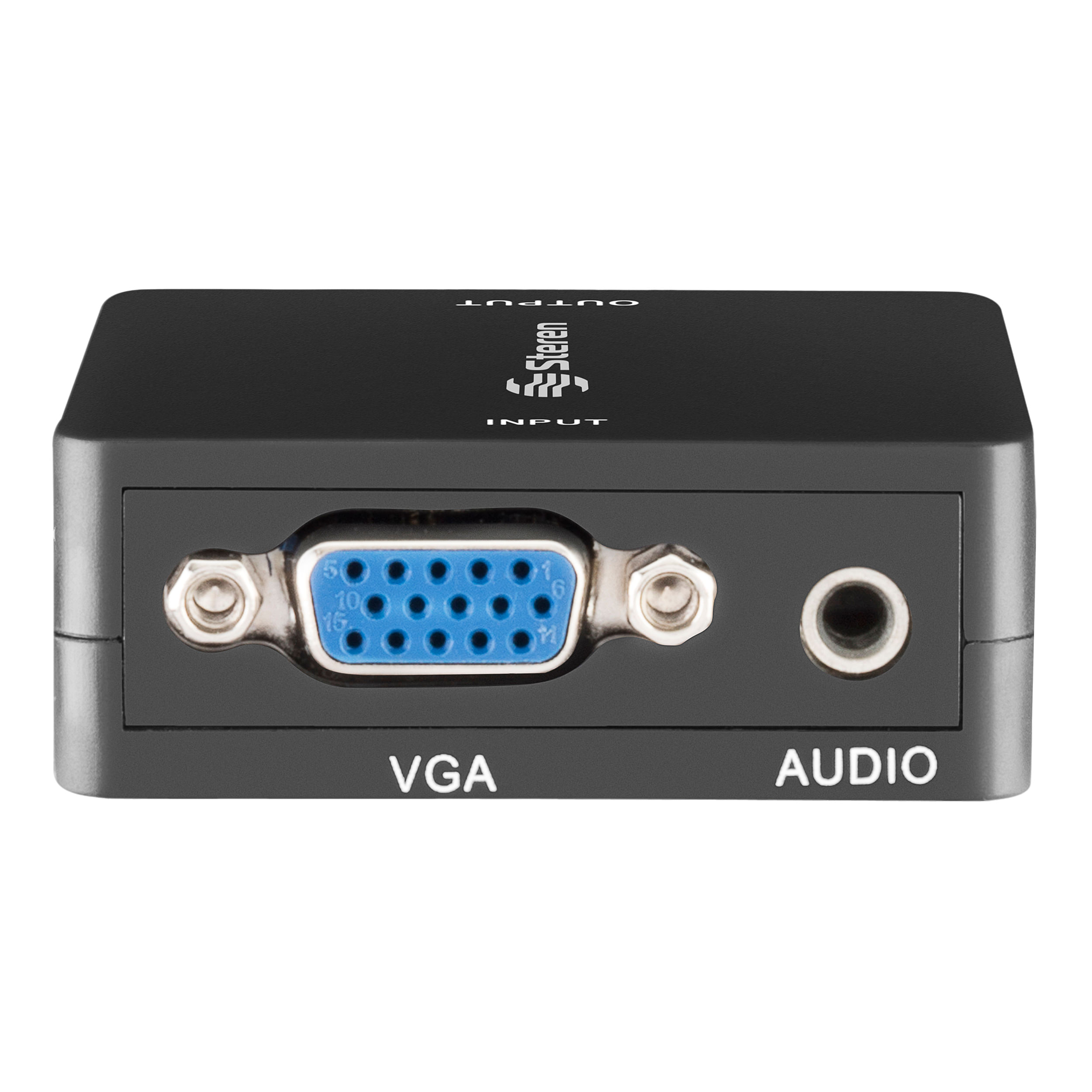 Adaptador Hdmi A VGA con salida de audio Steren