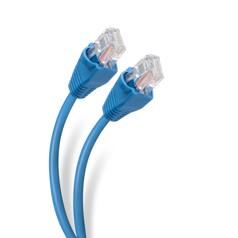 Cable UTP CAT 5e, de 90 cm, azul Steren Colombia