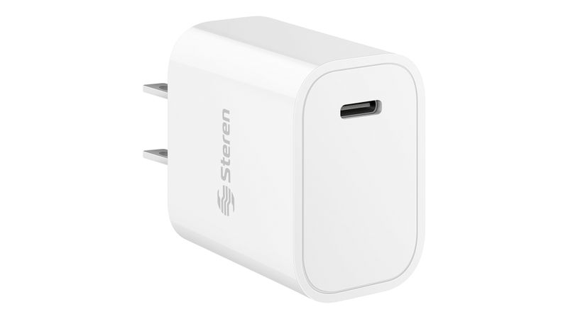 Cargador USB C Power Delivery 20 W - Steren Colombia