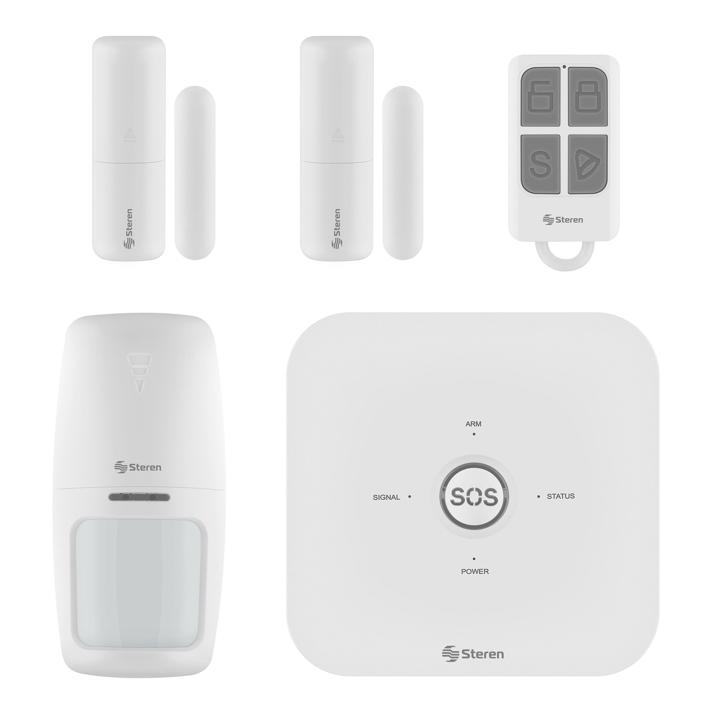 Kit de Alarma Wifi Smart Tuya para controlar desde el Celular