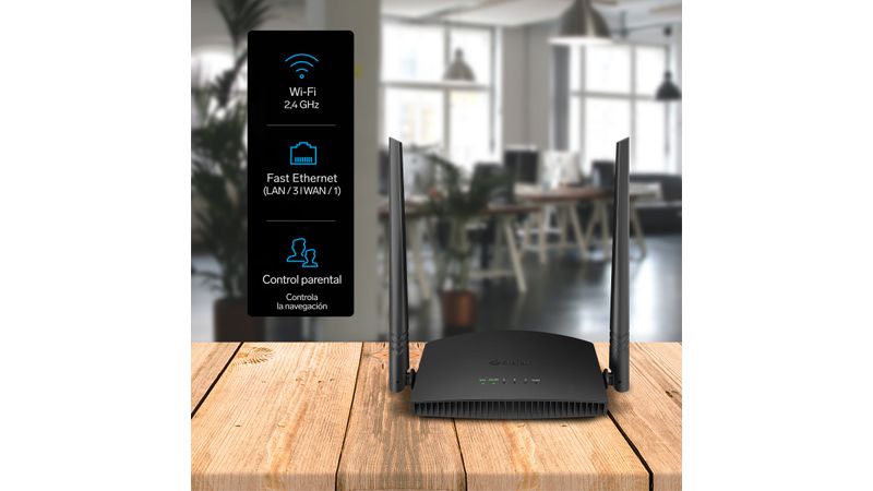 Repetidor Router Wi Fi 300 Mbps 2 4 GHz hasta 20 m de cobertura