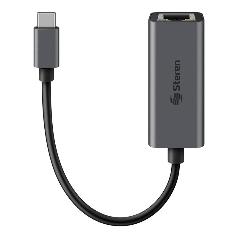 Adaptador USB C a Gigabit Ethernet (RJ45) - Steren Colombia